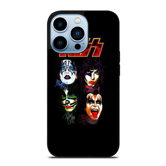 KISS BAND SIGNATURE iPhone 13 Pro Max Case Cover