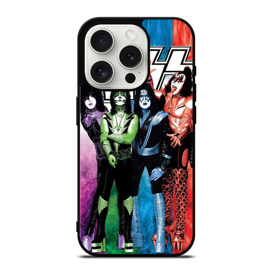 KISS METAL BAND iPhone 15 Pro Case Cover