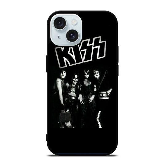 KISS METAL BAND 2 iPhone 15 Case Cover