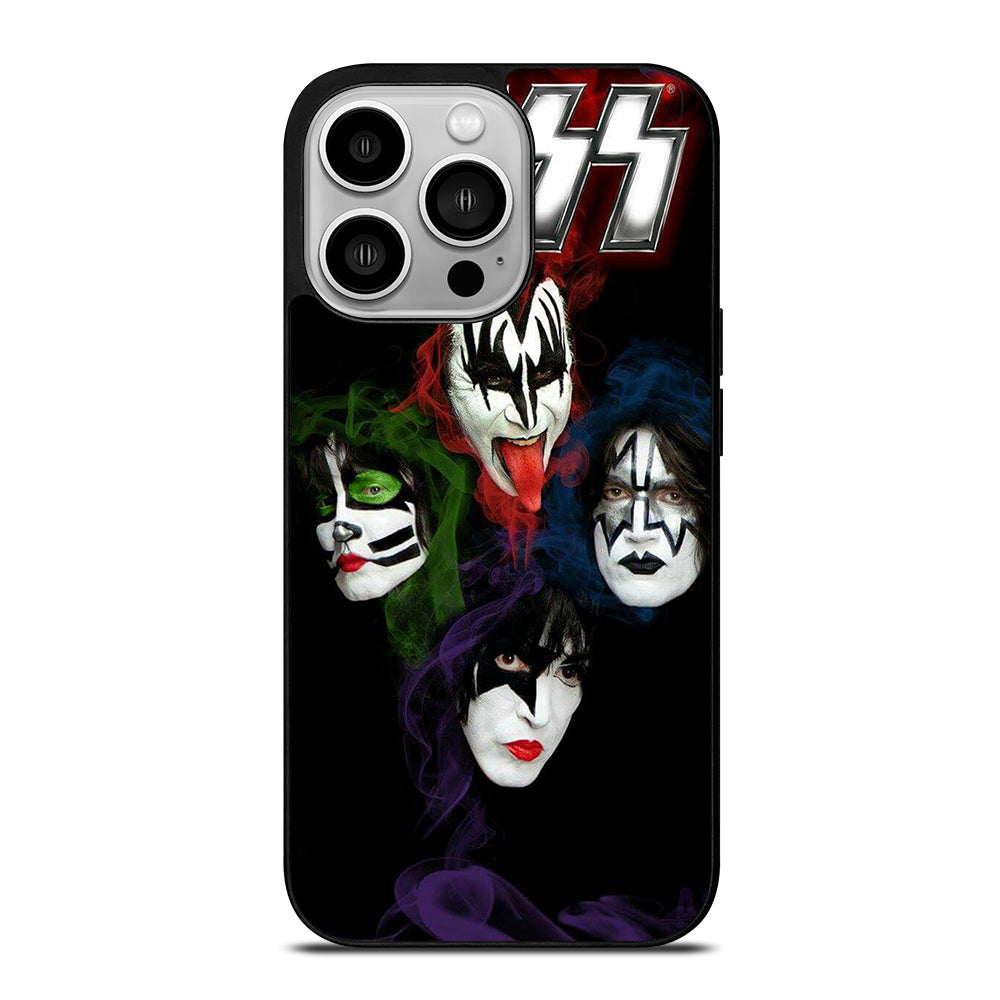 KISS METAL BAND FACE iPhone 14 Pro Case Cover