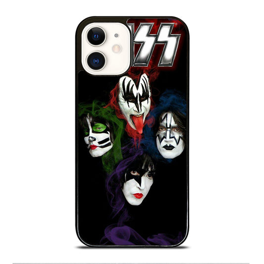 KISS METAL BAND FACE iPhone 12 Case Cover