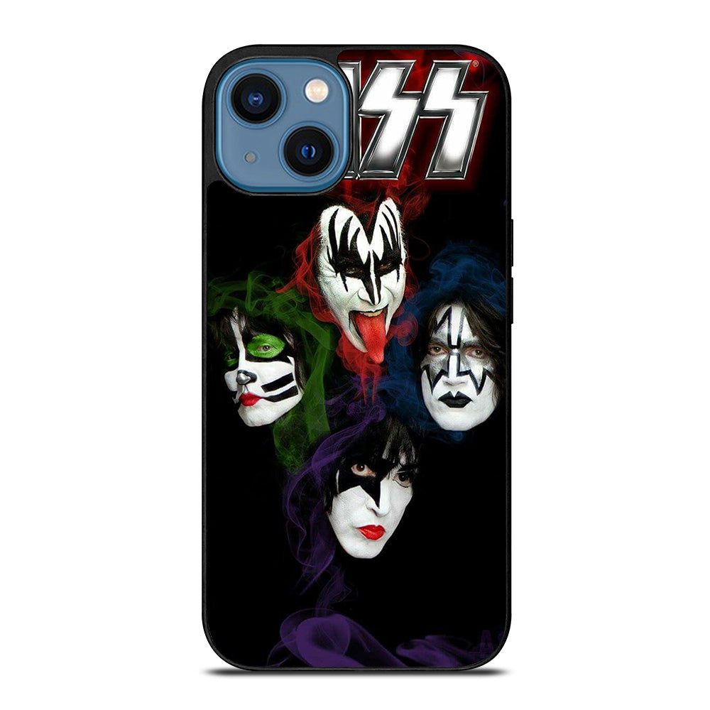 KISS METAL BAND FACE iPhone 14 Case Cover