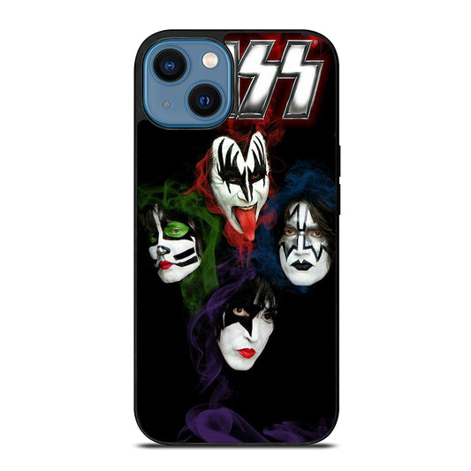 KISS METAL BAND FACE iPhone 14 Case Cover