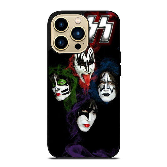 KISS METAL BAND FACE iPhone 14 Pro Max Case Cover