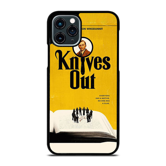 KNIVES OUT MOVIES POSTER iPhone 11 Pro Case Cover