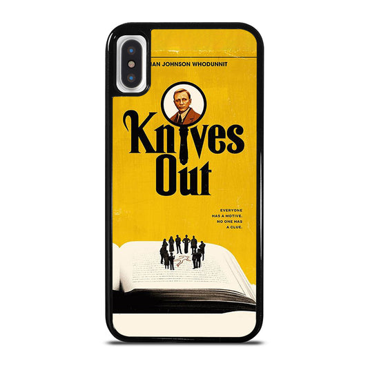 KNIVES OUT MOVIES POSTER iPhone X / XS Case Cover