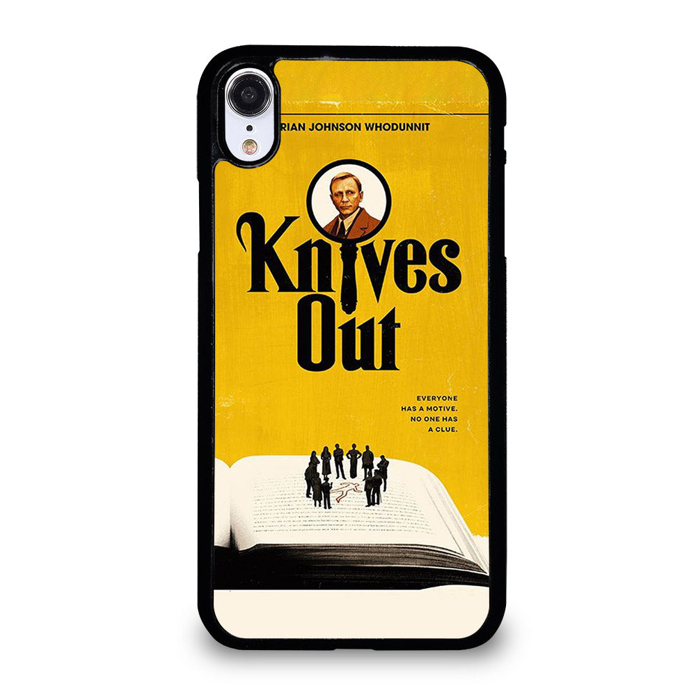 KNIVES OUT MOVIES POSTER iPhone XR Case Cover