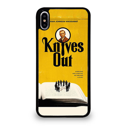 KNIVES OUT MOVIES POSTER iPhone XS Max Case Cover