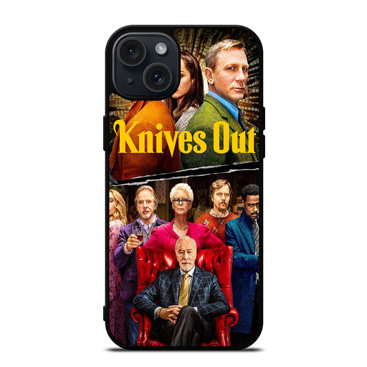 KNIVES OUT CHARACTER iPhone 15 Plus Case Cover