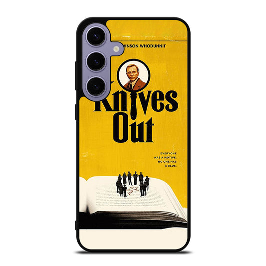 KNIVES OUT MOVIES POSTER Samsung Galaxy S24 Plus Case Cover