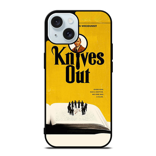 KNIVES OUT MOVIES POSTER iPhone 15 Case Cover