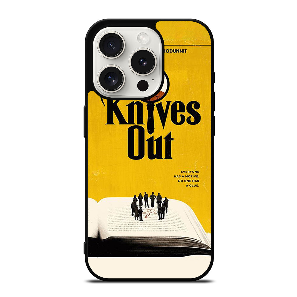 KNIVES OUT MOVIES POSTER iPhone 15 Pro Case Cover