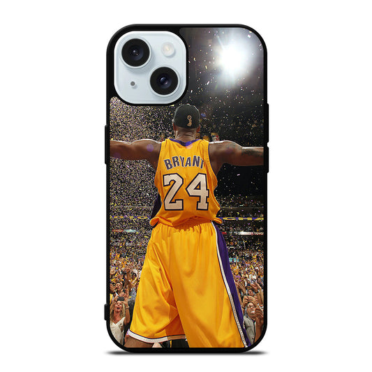 KOBE BRYANT 24 NBA iPhone 15 Case Cover