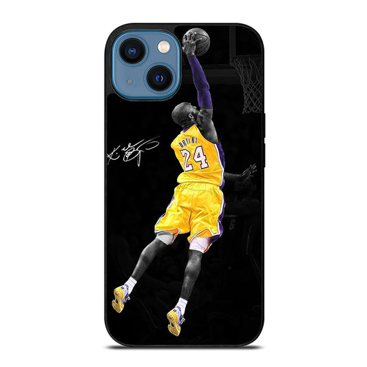 KOBE BRYANT SIGNATURE iPhone 14 Case Cover