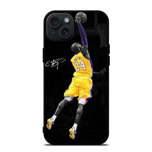 KOBE BRYANT SIGNATURE iPhone 15 Plus Case Cover