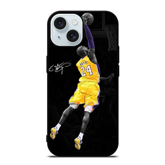 KOBE BRYANT SIGNATURE iPhone 15 Case Cover