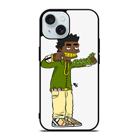 KODAK BLACK CARTOON iPhone 15 Case Cover