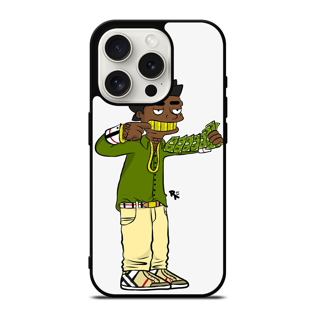 KODAK BLACK CARTOON iPhone 15 Pro Case Cover