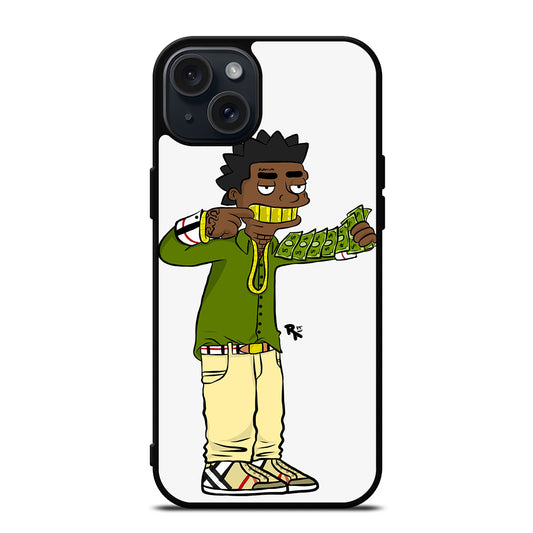 KODAK BLACK CARTOON iPhone 15 Plus Case Cover