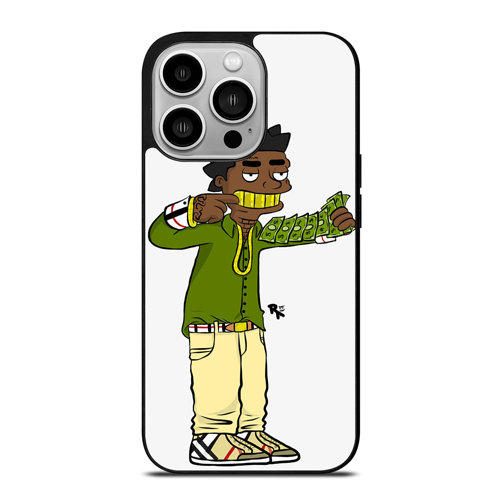 KODAK BLACK CARTOON iPhone 14 Pro Case Cover