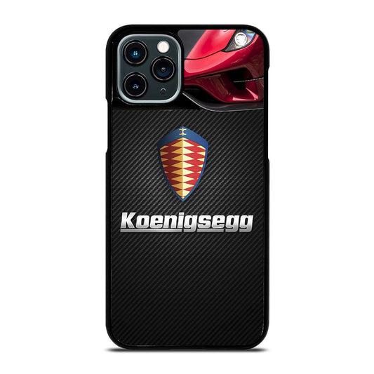 KOENIGSEGG CARBON LOGO iPhone 11 Pro Case Cover