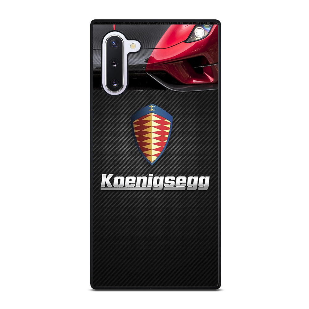 KOENIGSEGG CARBON LOGO Samsung Galaxy Note 10 Case Cover