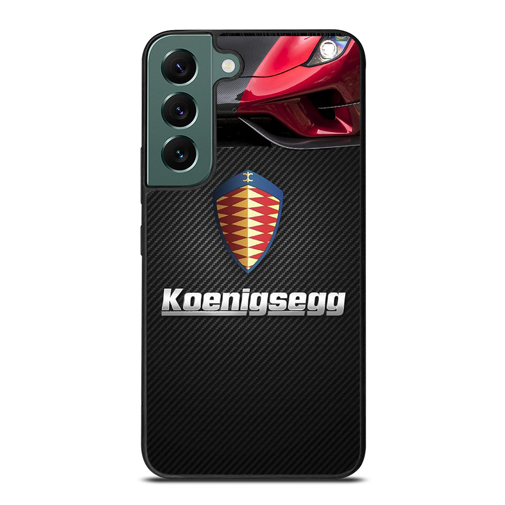 KOENIGSEGG CARBON LOGO Samsung Galaxy S22 Case Cover