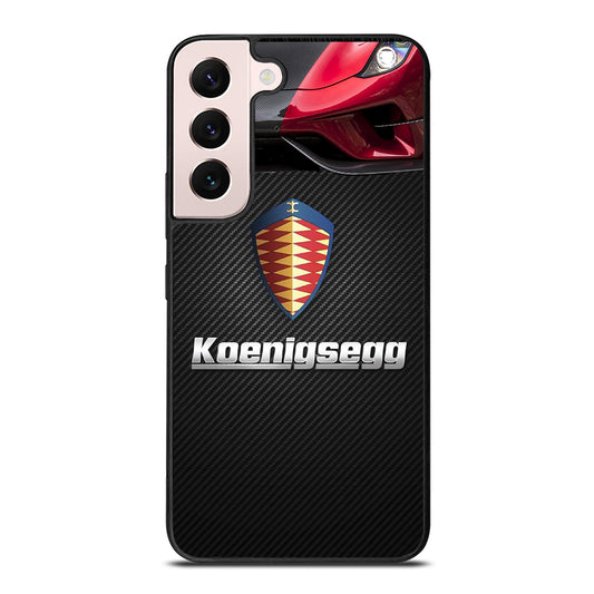 KOENIGSEGG CARBON LOGO Samsung Galaxy S22 Plus Case Cover