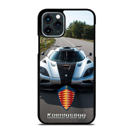 KOENIGSEGG CAR WHITE iPhone 11 Pro Case Cover