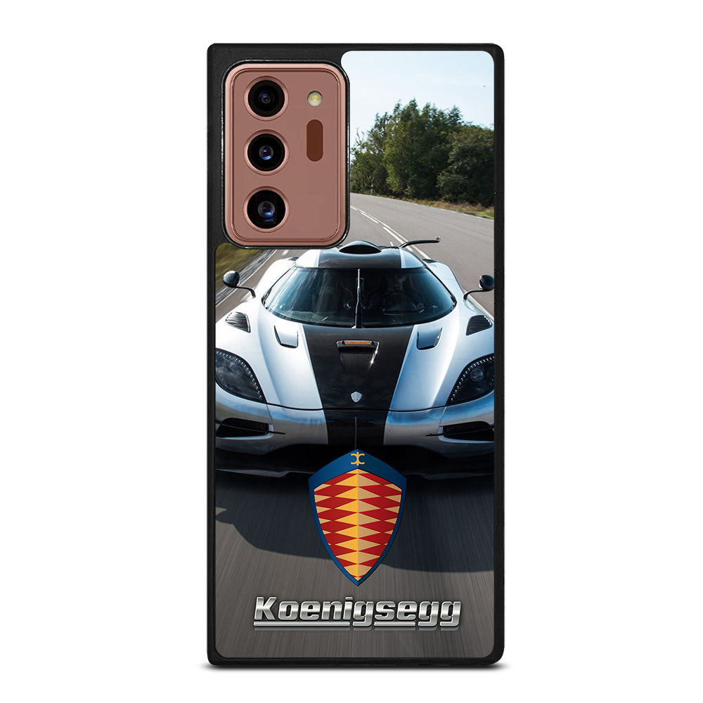 KOENIGSEGG CAR WHITE Samsung Galaxy Note 20 Ultra Case Cover