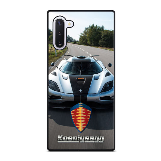 KOENIGSEGG CAR WHITE Samsung Galaxy Note 10 Case Cover