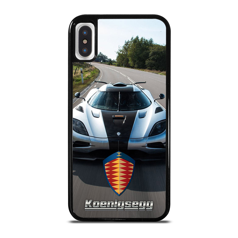 KOENIGSEGG CAR WHITE iPhone X / XS Case Cover