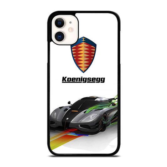 KOENIGSEGG GREY CAR iPhone 11 Case Cover