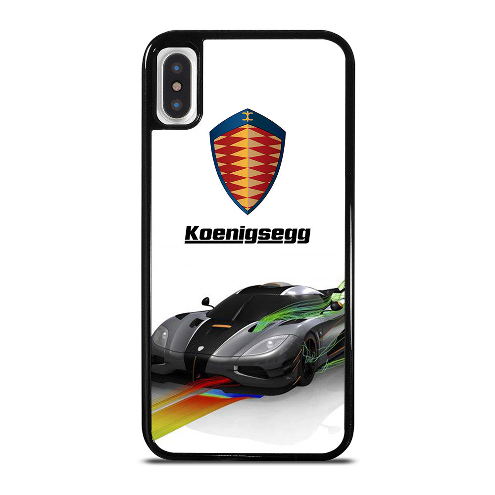 KOENIGSEGG GREY CAR iPhone X / XS Case Cover