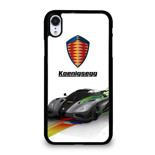 KOENIGSEGG GREY CAR iPhone XR Case Cover