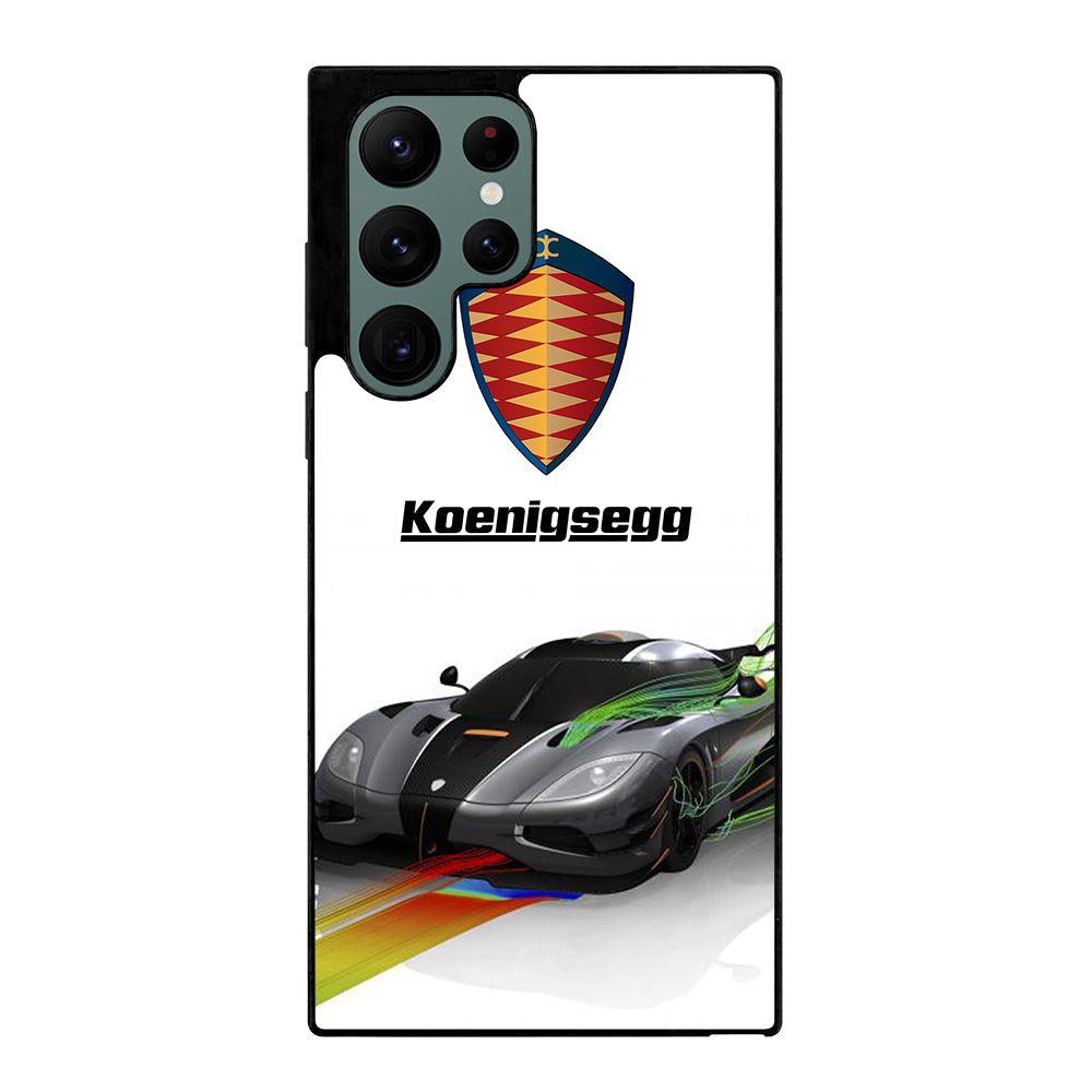KOENIGSEGG GREY CAR Samsung Galaxy S22 Ultra Case Cover