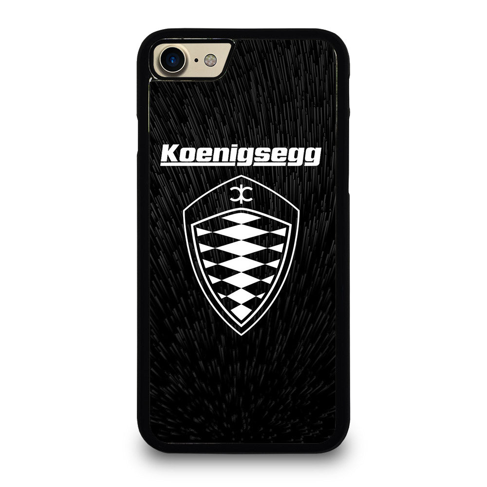 KOENIGSEGG LOGO BLACK iPhone 7 / 8 Case Cover