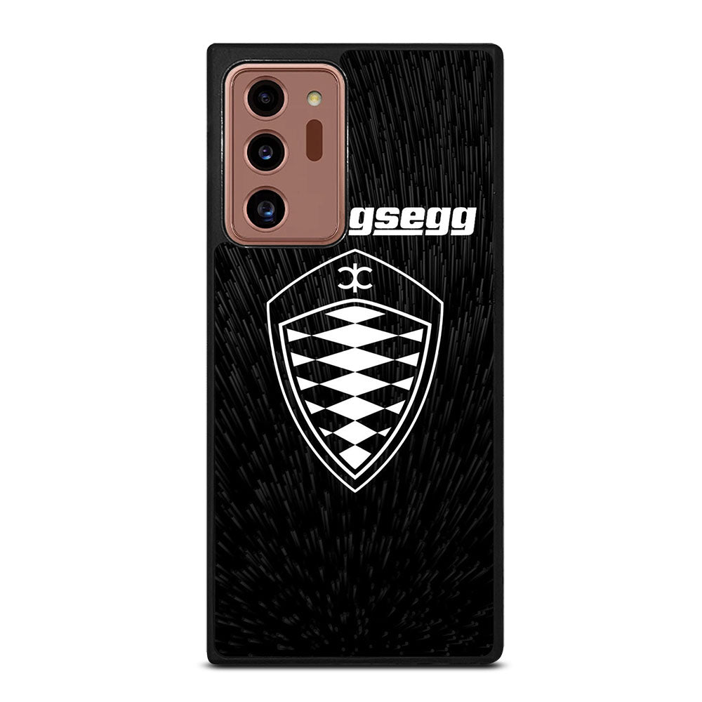 KOENIGSEGG LOGO BLACK Samsung Galaxy Note 20 Ultra Case Cover