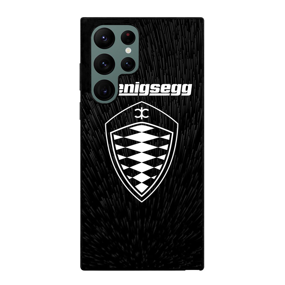 KOENIGSEGG LOGO BLACK Samsung Galaxy S22 Ultra Case Cover