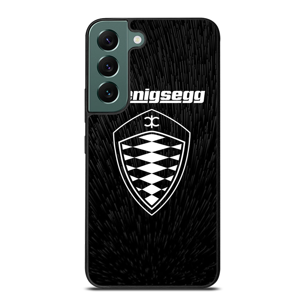 KOENIGSEGG LOGO BLACK Samsung Galaxy S22 Case Cover