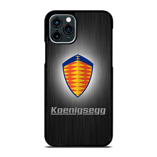 KOENIGSEGG METAL LOGO iPhone 11 Pro Case Cover