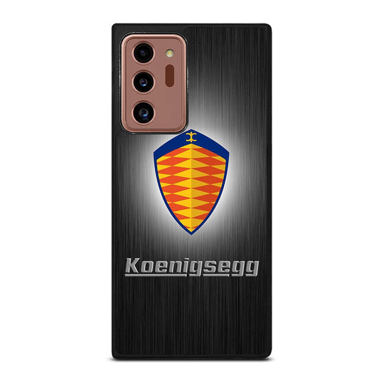 KOENIGSEGG METAL LOGO Samsung Galaxy Note 20 Ultra Case Cover