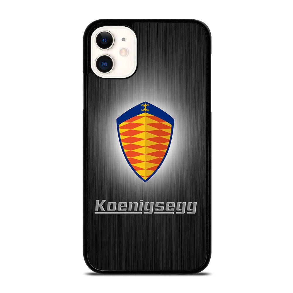 KOENIGSEGG METAL LOGO iPhone 11 Case Cover