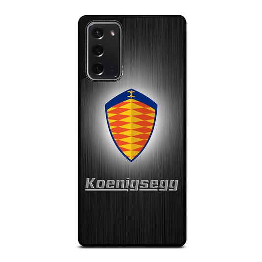 KOENIGSEGG METAL LOGO Samsung Galaxy Note 20 Case Cover