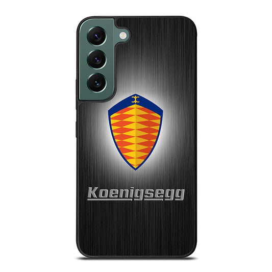 KOENIGSEGG METAL LOGO Samsung Galaxy S22 Case Cover