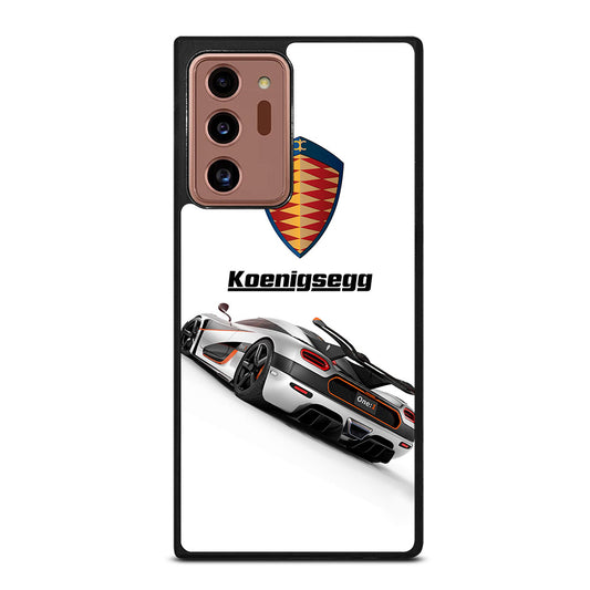 KOENIGSEGG WHITE CAR Samsung Galaxy Note 20 Ultra Case Cover