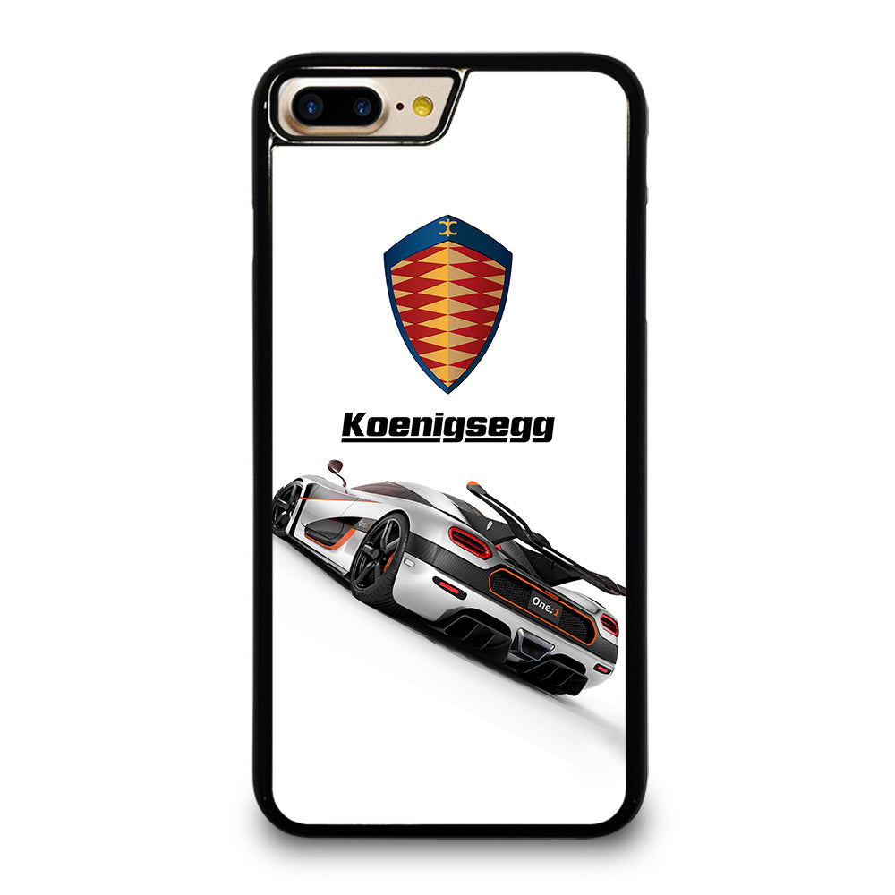 KOENIGSEGG WHITE CAR iPhone 7 / 8 Plus Case Cover