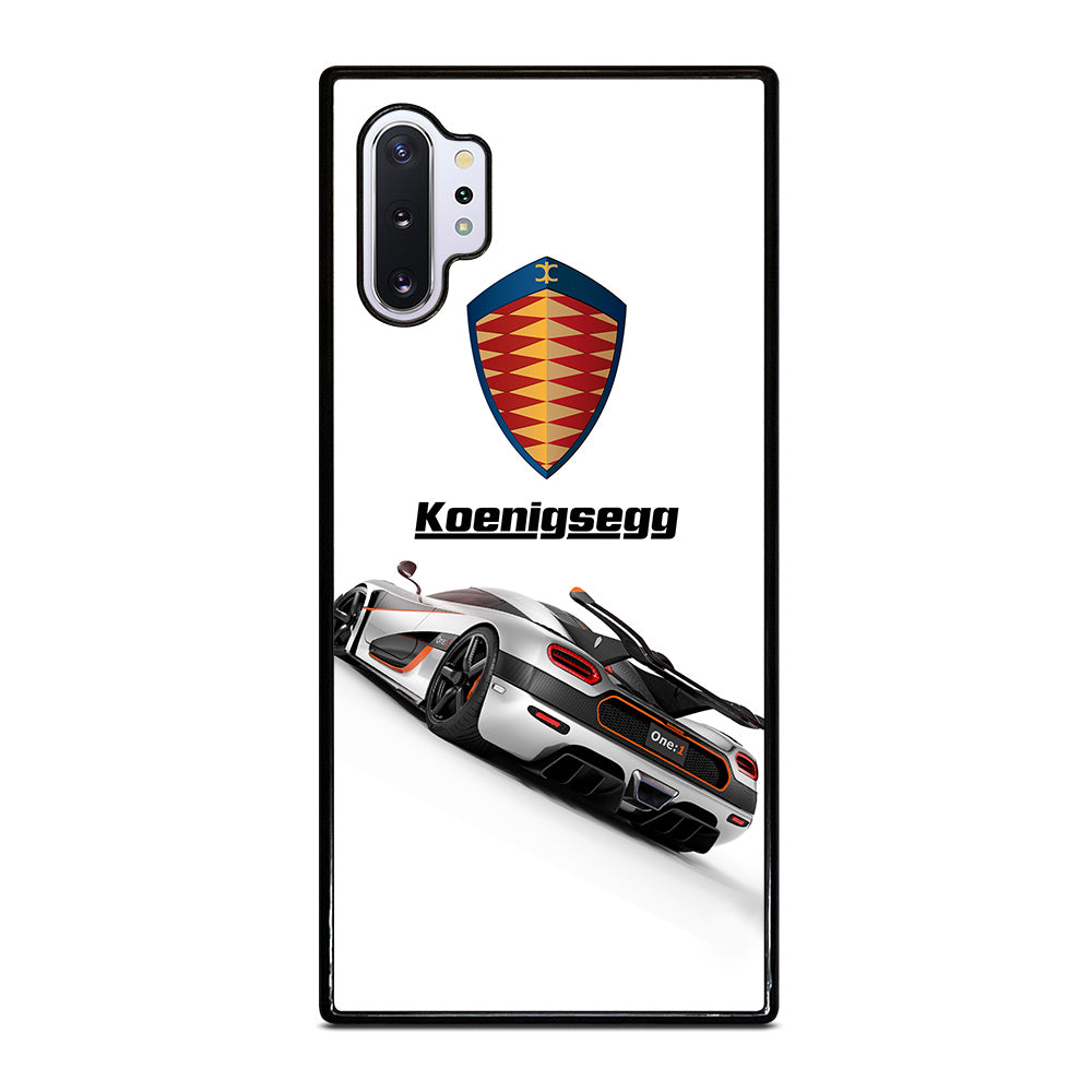 KOENIGSEGG WHITE CAR Samsung Galaxy Note 10 Plus Case Cover