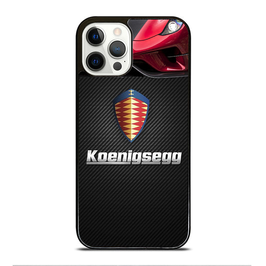 KOENIGSEGG CARBON LOGO iPhone 12 Pro Case Cover