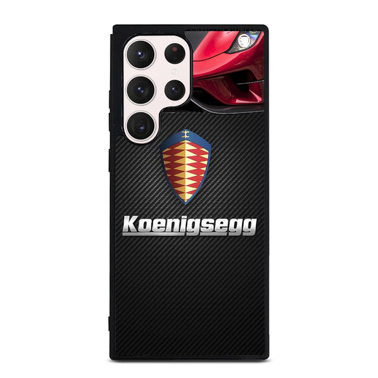 KOENIGSEGG CARBON LOGO Samsung Galaxy S23 Ultra Case Cover